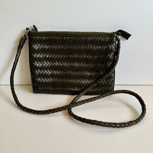 Bembien Dia Crossbody Woven Leather Bag
